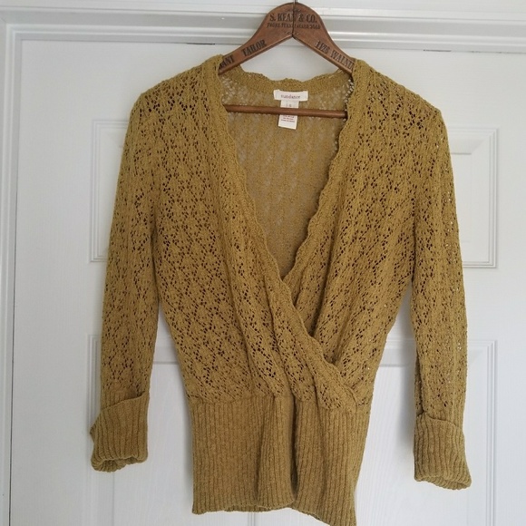 Sundance Sweaters - Sundance crochet wrap sweater